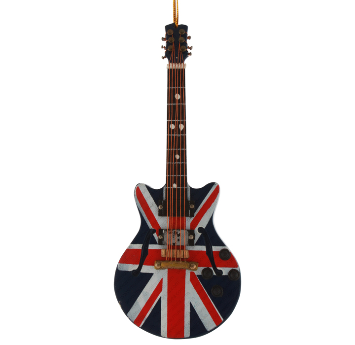 Miniature the Union Jack Electric Guitar